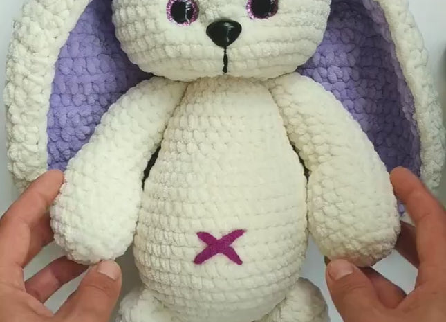 CROCHET BUNNY Pattern Amigurumi crochet pattern (English) Crochet Animal pattern Amigurumi rabbit pattern Toy knitting pattern Crochet toy