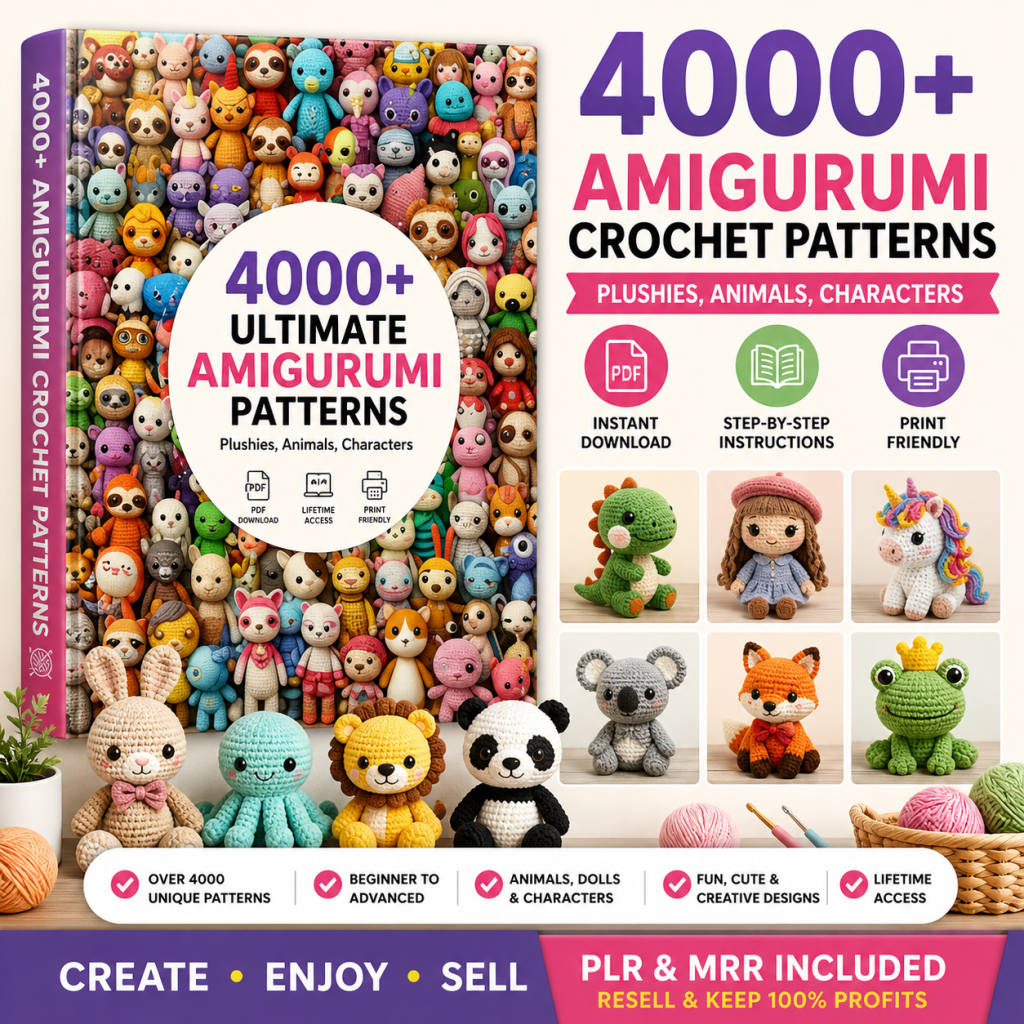 Amigurumi Crochet Patterns Bundle | CraftyTemps